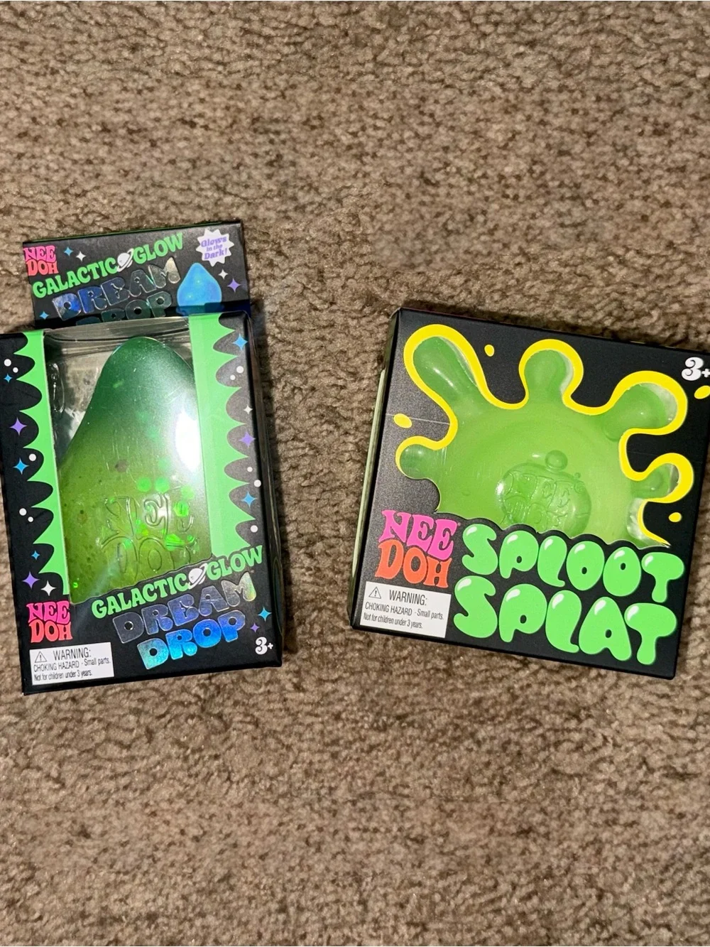 Galactic Glow Green Sploot Splat & Dream Drop Set
